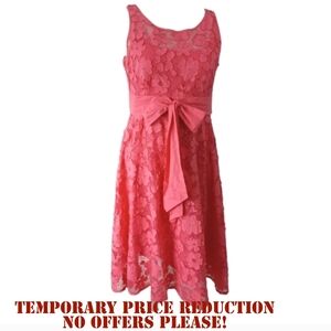 COLDWATER CREEK FIT AND FLARE DRESS SIZE 14